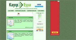 Desktop Screenshot of kayipesya.net