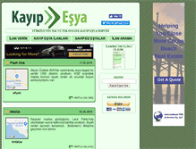 Tablet Screenshot of kayipesya.net